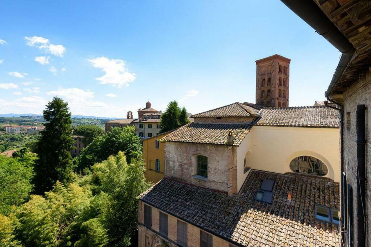 Penthouse In Siena Near Piazza Del Campo Appartement Buitenkant foto